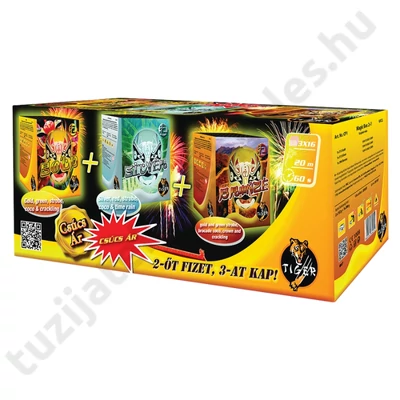 MAGIC BOX  2+1 (3x16s 20mm)1 x 312 Gold, 1 x 313 Silver, 1 x 390 Bronze