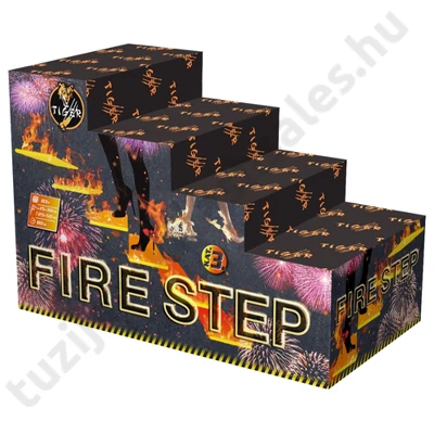 FIRE STEP 83s (lépcsős telep) 36x20mm, 21x25mm, 18x30mm, 8x48mm
