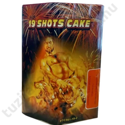 19 shot cake
